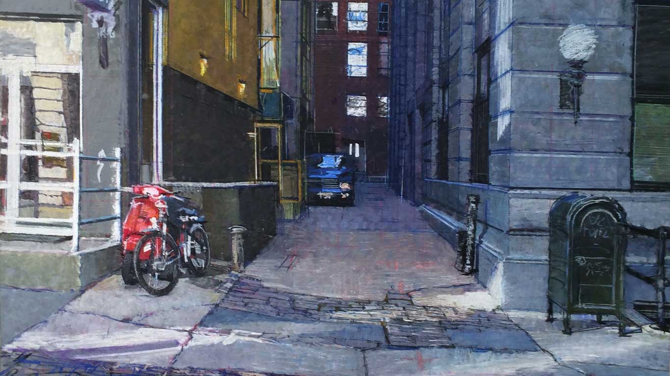 Alleyway | Private Collection | 120in x 80in