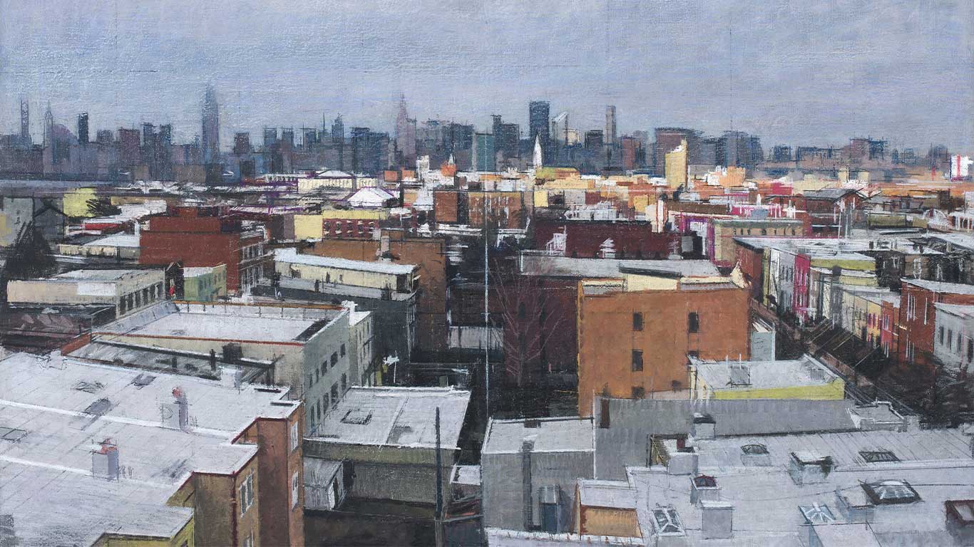 Williamsburg | Private Collection |  66in x 44in