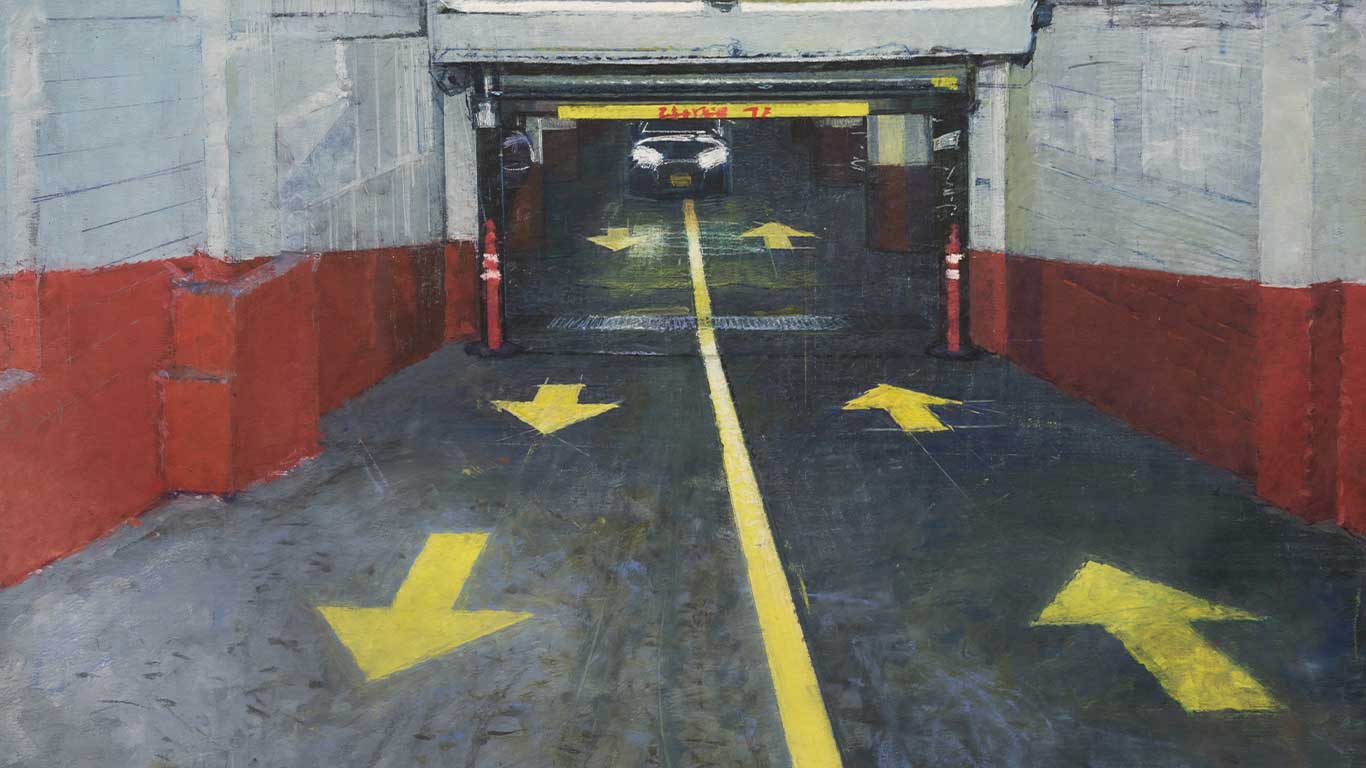 Parking Lot 2016 | Private Collection | 55in x 41in